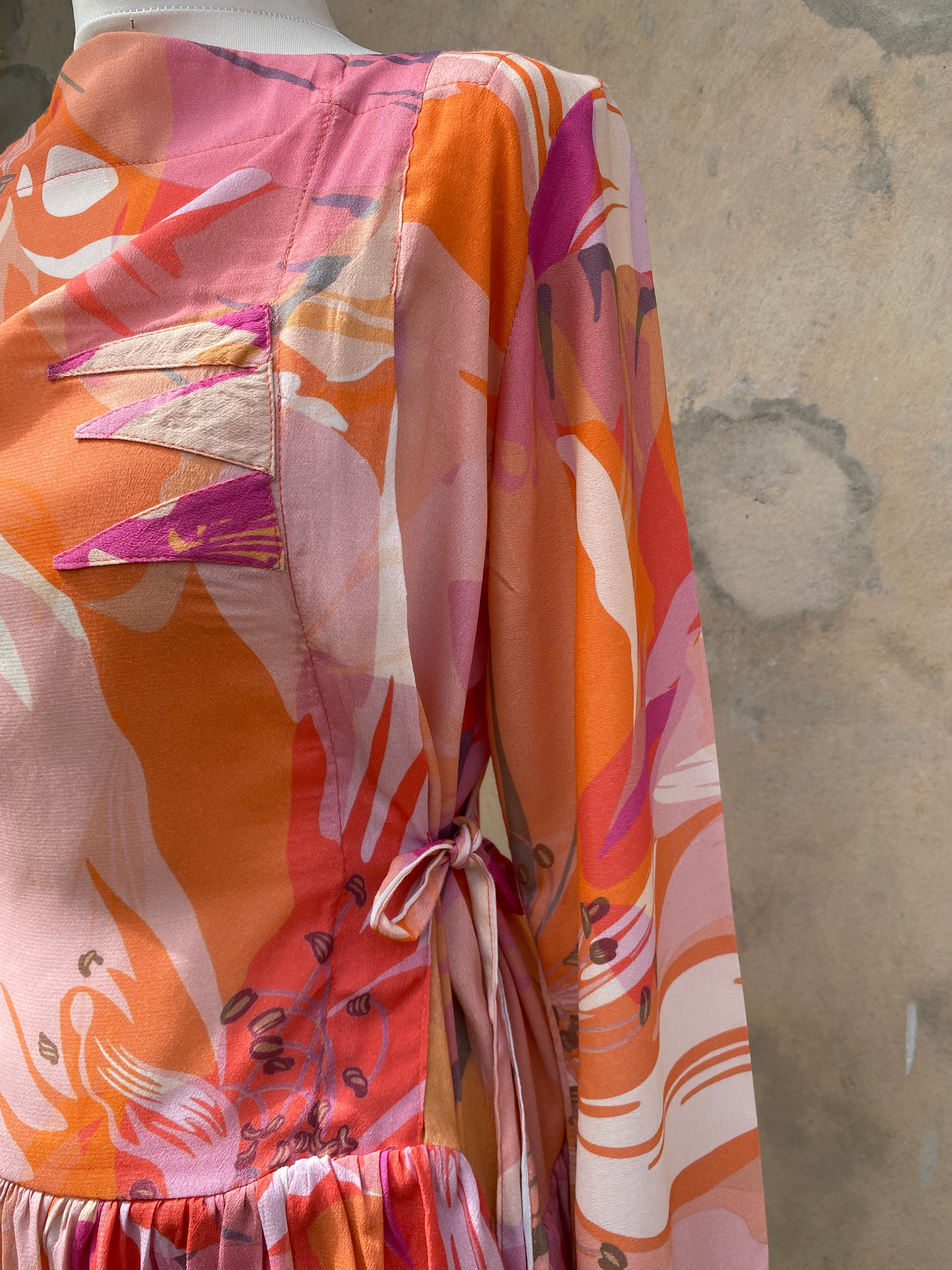 A10. KEZA - Blouse allaitement Fleur- (21 000 XOF avec réduction)