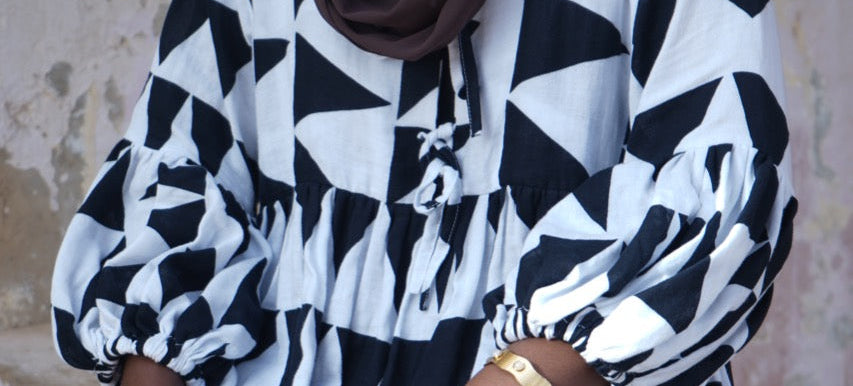 Robe longue ouverture centrale allaitement parfait pour peau peau et durant toute la grossesse